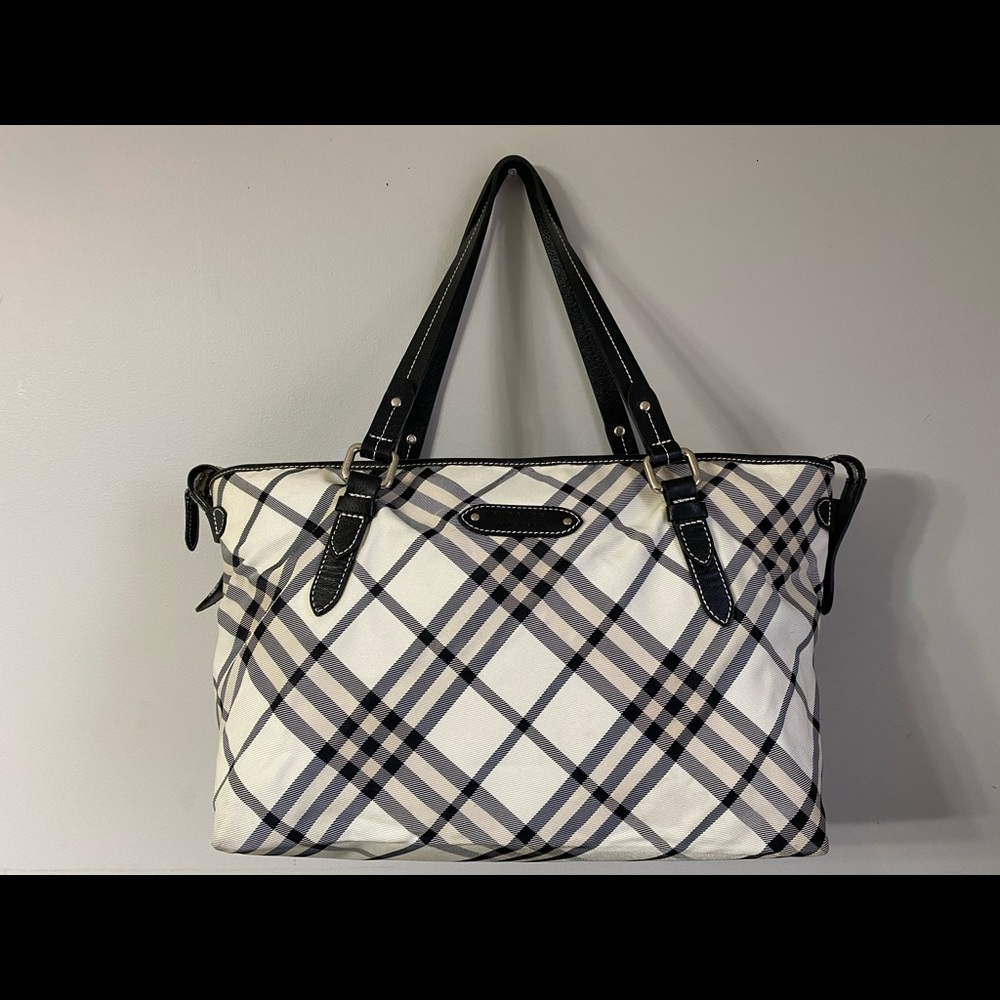AUTHENTIC PRELOVED BURBERRY BLUE LABEL SHOULDER TOTE BAG